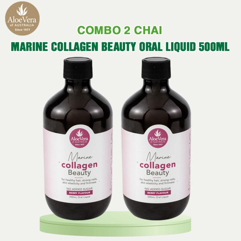 Combo 2 chai Marine Collagen Beauty Oral Liquid 500ml